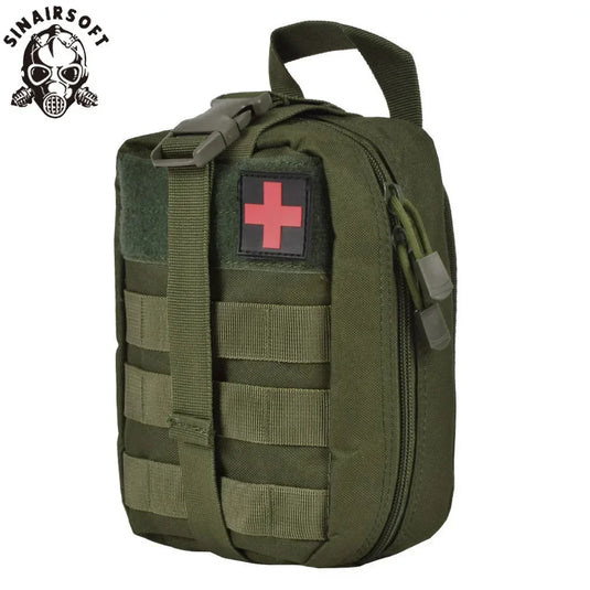 SINAIRSOFT Tactical First Aid Kit Medical Kit Emergency Outdoor Camping Emergency Survival Tool Military Storage Bag Molle Pouch