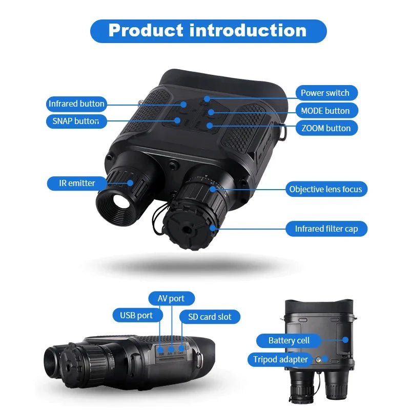 Load image into Gallery viewer, Wifi Hd 1080P Scopes Hunting Night Vision Sight Telescope With LCD Display
