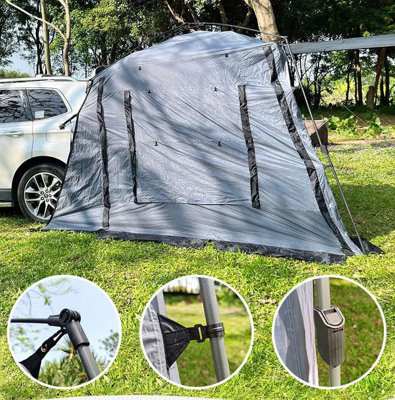 Load image into Gallery viewer, Factory car tent camping rear Awning Sun Shelter outdoor tent  car roof top tent for camping waterproof B-HW114
