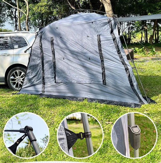 Factory car tent camping rear Awning Sun Shelter outdoor tent  car roof top tent for camping waterproof B-HW114