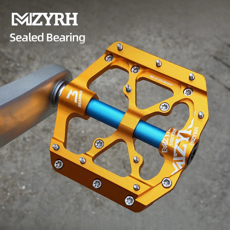 Load image into Gallery viewer, Ultralight 3-Bearing CNC Bicycle Pedals
