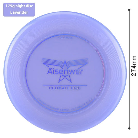 175g Ultimate Night Frisbee – Pro-Grade PE Disc for Outdoor Team Sports & Night Play
