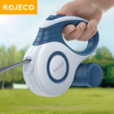 Retractable Dog Leash Tangle-Free Walking Freedom for Small Pets