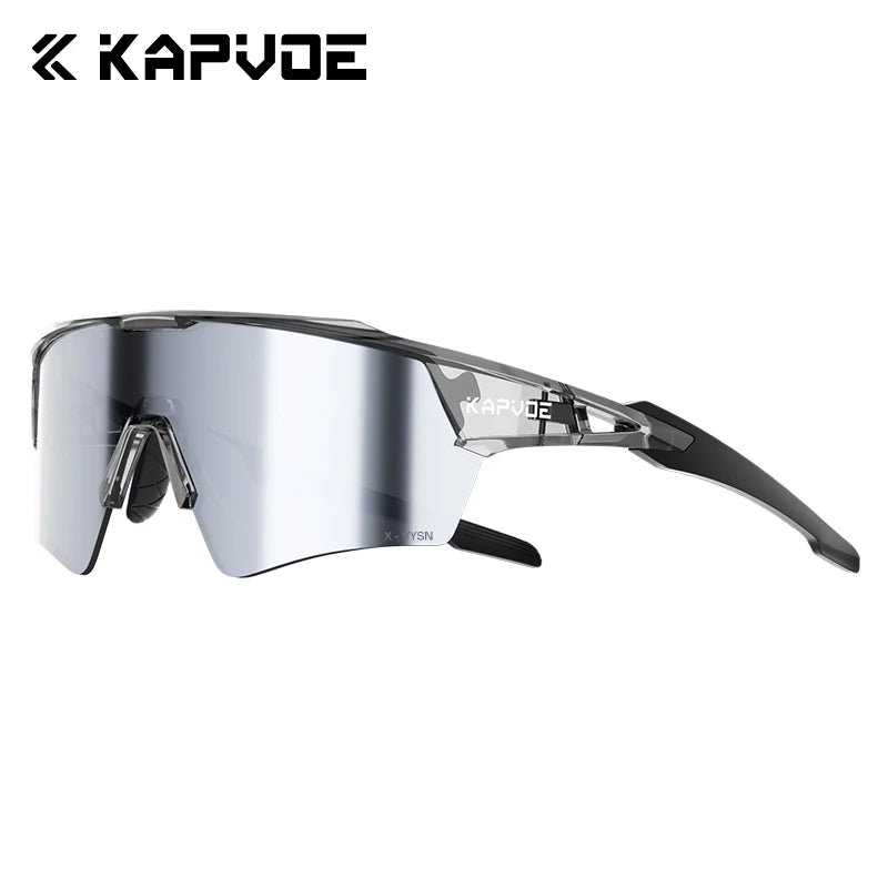 Load image into Gallery viewer, Kapvoe Photochromic Cycling Sunglasses – Adaptive Vision, Elevated Performance
