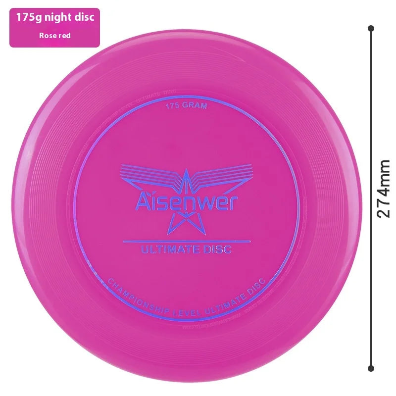 Load image into Gallery viewer, 175g Ultimate Night Frisbee – Pro-Grade PE Disc for Outdoor Team Sports &amp; Night Play
