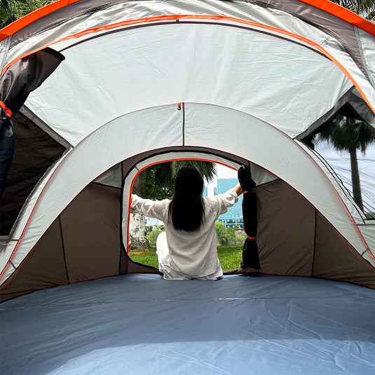 Instant Pop-Up Camping Tent | 5–8 Person | One-Throw Setup