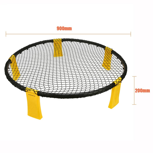 Mini Spike Volleyball Set – Portable Net & Ball Game for Backyard, Beach & Lawn Fun
