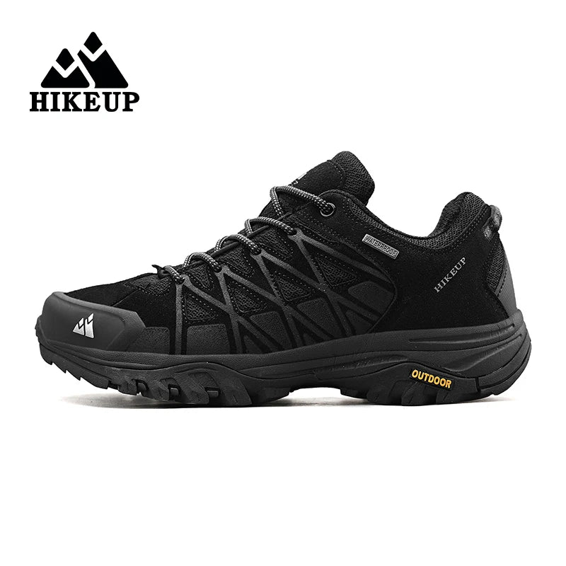 Load image into Gallery viewer, HIKEUP Men’s Breathable Trekking Boots – Non-Slip Outdoor Hiking and Camping Shoes
