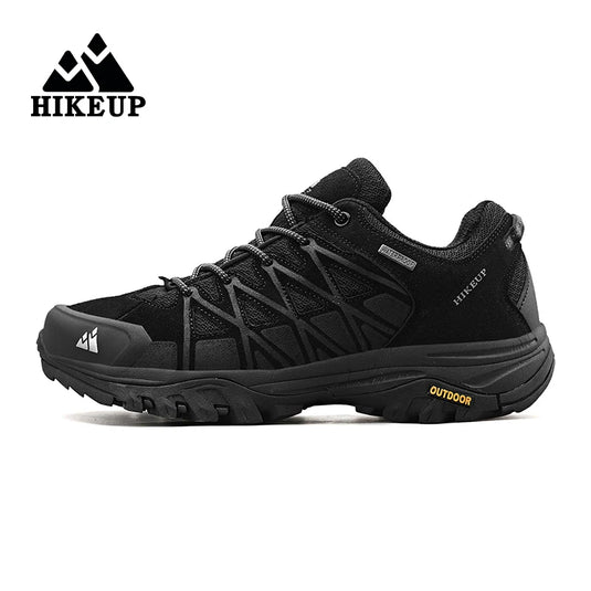 HIKEUP Men’s Breathable Trekking Boots – Non-Slip Outdoor Hiking and Camping Shoes