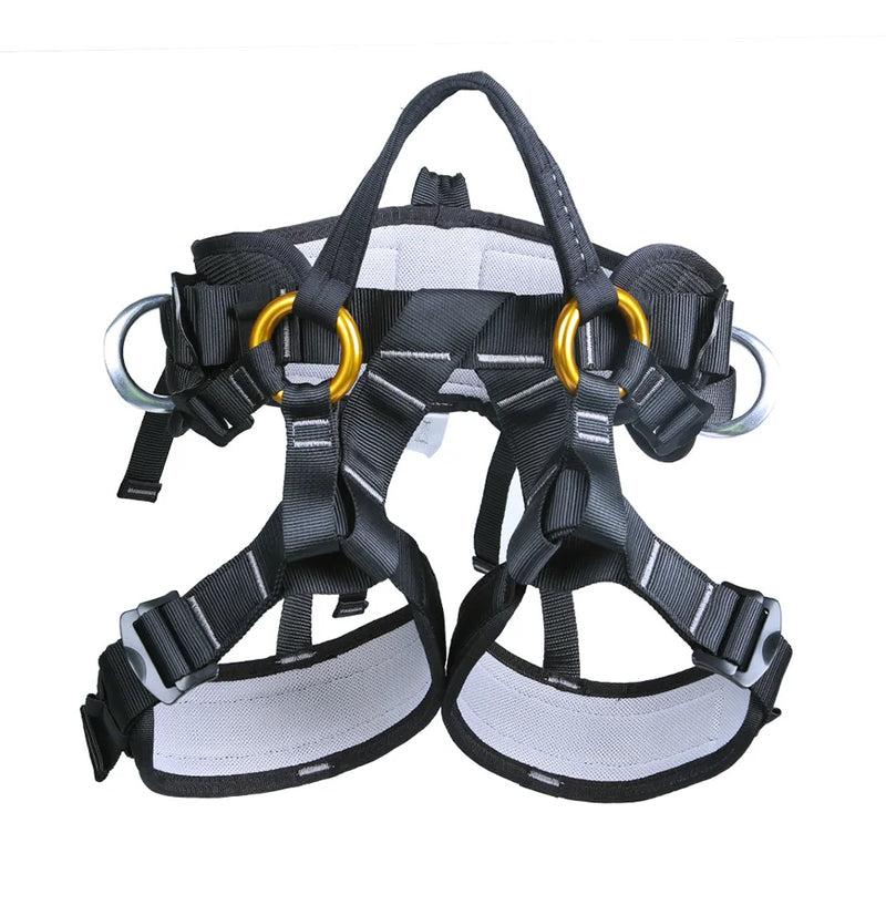 Load image into Gallery viewer, XINDA Camping Outdoor Hiking Rock Climbing Half Body Waist Support Safety Belt Climbing tree Harness Aerial Sports Equipment
