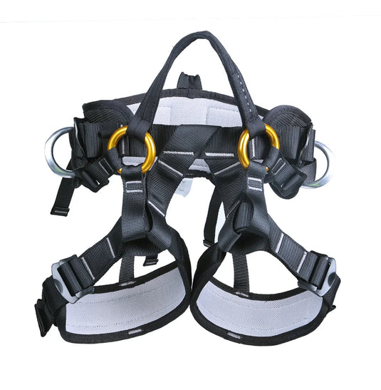 XINDA Camping Outdoor Hiking Rock Climbing Half Body Waist Support Safety Belt Climbing tree Harness Aerial Sports Equipment