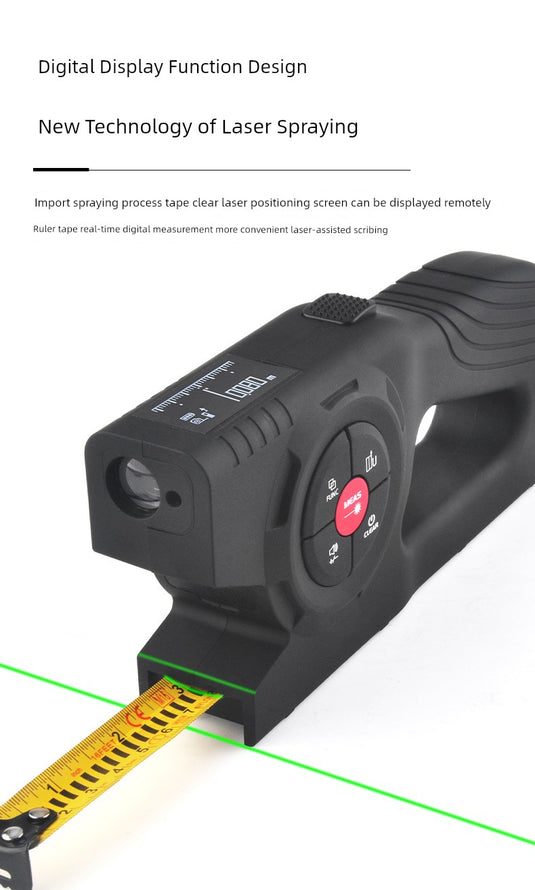 Wintape Laser Intelligence Digital Measuring Scale Digital Display