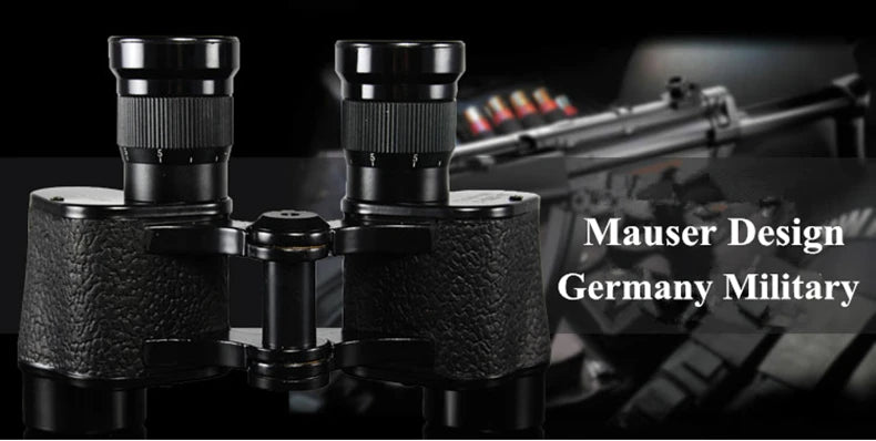 Load image into Gallery viewer, Original Germany Military 6x24 8x24 Binocular Hd Bak-4 Nitrogen-Waterproof High Quality Full-Metal Long Range Telescopic
