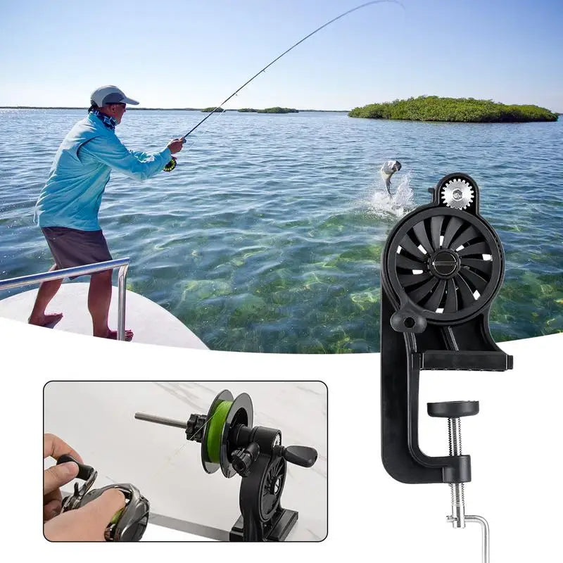 Load image into Gallery viewer, Fishing Reel Spooler Fishing Tackle Lines Spooler Fishing Accessories Fishing Lines Holder Reel Spooler For Recreational Fishing
