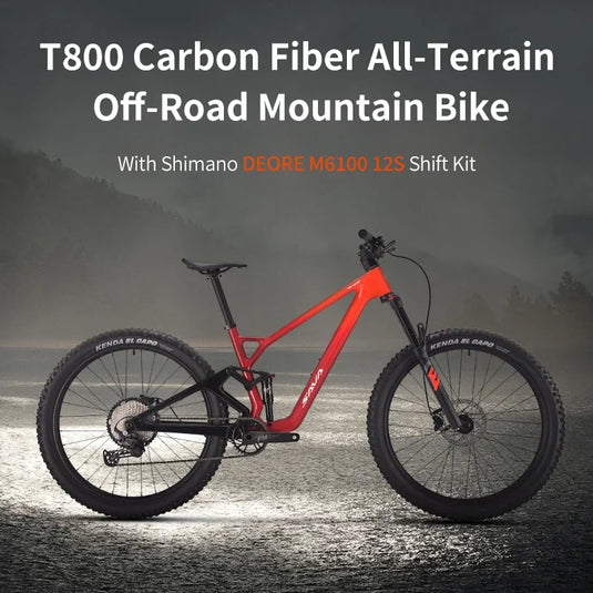 SAVA NEW TITAN612 – Carbon Fiber Full Suspension Mountain Bike (27.5