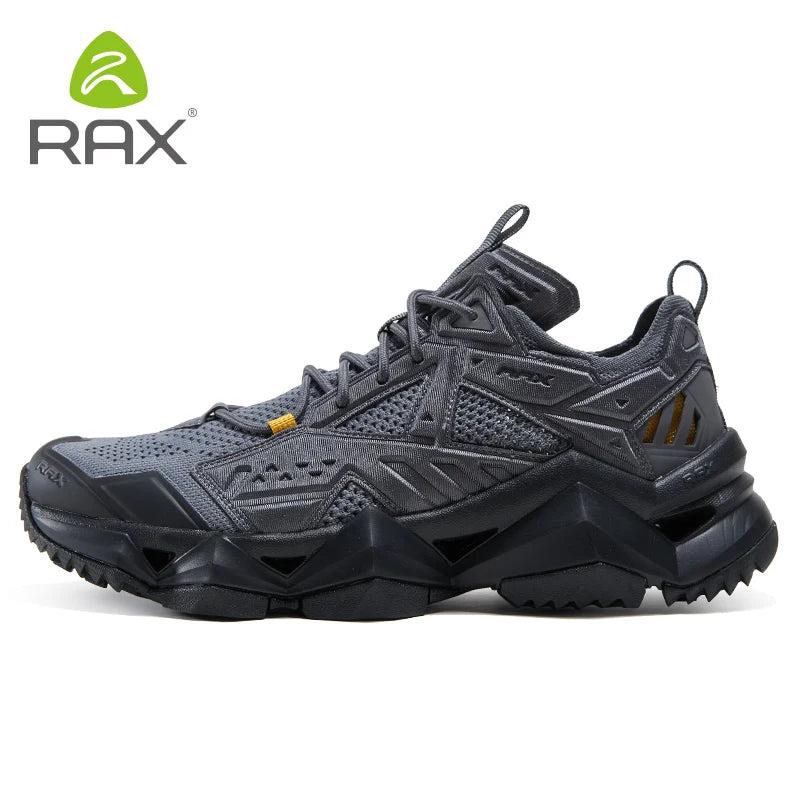 Load image into Gallery viewer, RAX Men’s Waterproof Hiking Sneakers – Breathable Outdoor Trekking and Tactical Shoes
