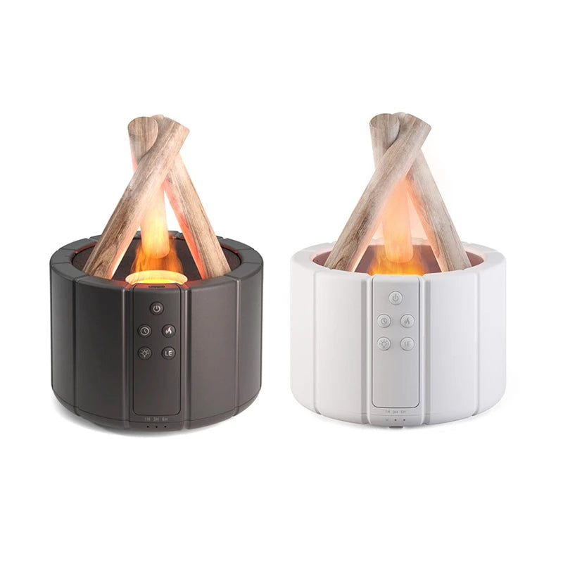 Load image into Gallery viewer, Campfire Aromatherapy Machine Home Aromatherapy Machine Essential Oil Aromatherapy Flame Humidifier Home Deco
