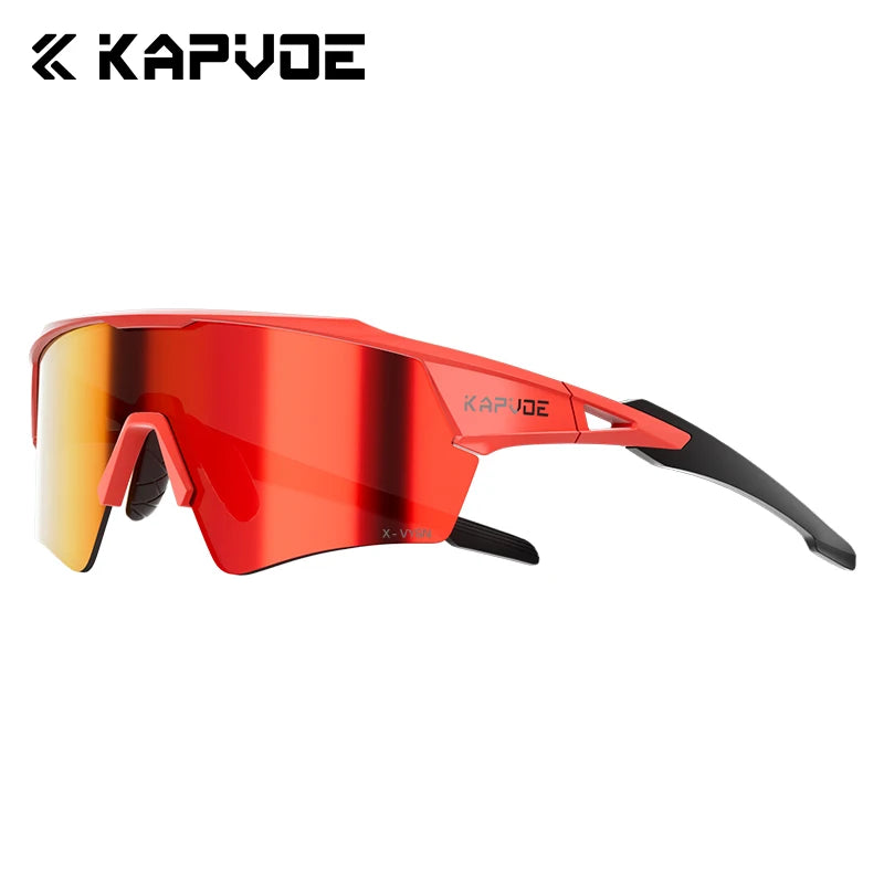 Load image into Gallery viewer, Kapvoe Photochromic Cycling Sunglasses – Adaptive Vision, Elevated Performance
