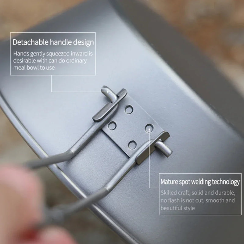 Load image into Gallery viewer, Titanium Sierra Cup | Ultralight Foldable Camping Bowl | 300ml &amp; 450ml Outdoor Hot Cold Cup
