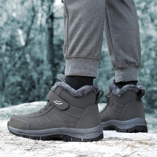 Men's High-Top Winter Mountaineering Snow Boots