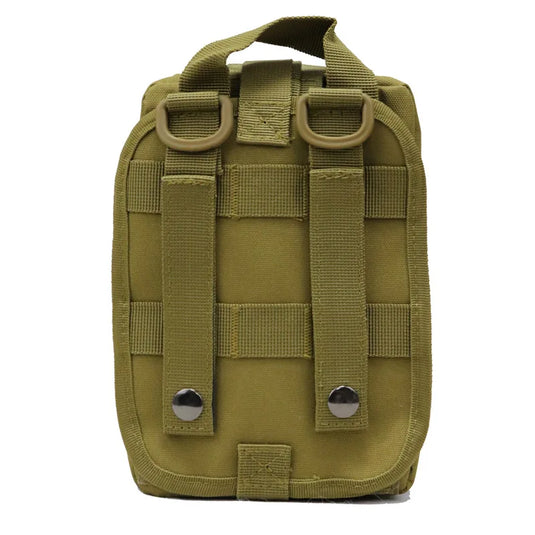 Outdoor Portable Emergency Medical Kit First Aid Pouch for Hiking, Camping, Hunting