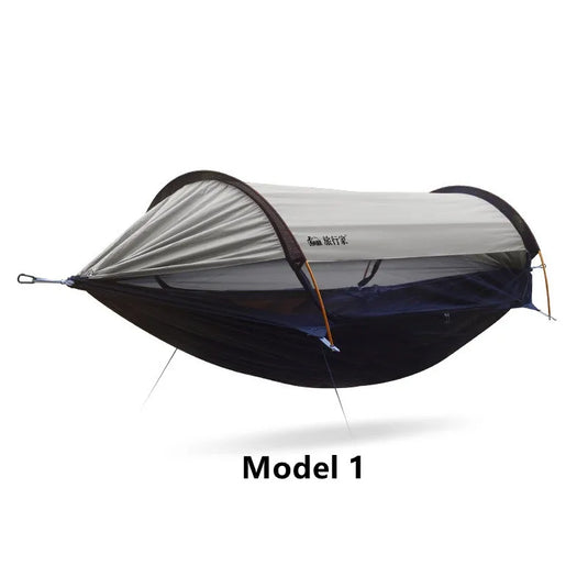Traveler 2.0 Double Hammock with Mosquito Net & Sunshade – 270x140cm
