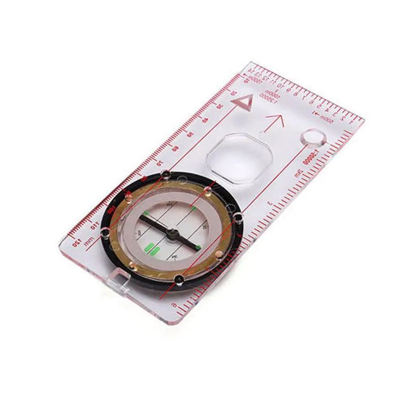 Load image into Gallery viewer, Professional Portable Magnifying Compass Ruler Scale Scout Hiking Camping Boating Orienteering Map Dropshipping Wholesale
