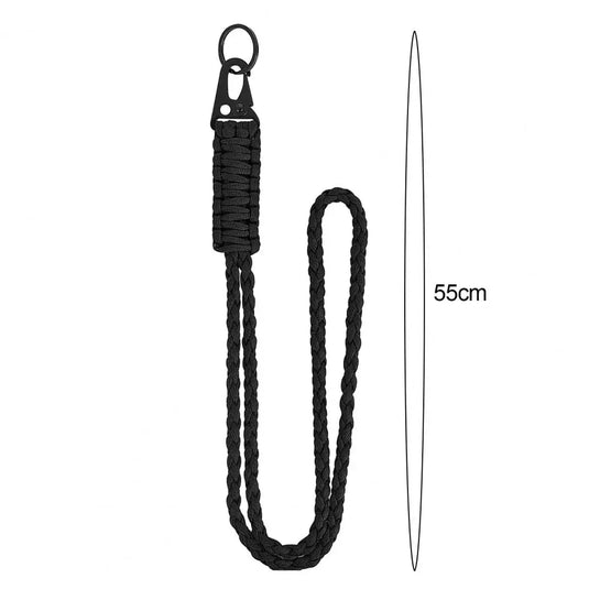 Lanyard Heavy Outdoor Keyring Adjustable Keychain Handmade Credential Holder Mobile Phone Hanging Neck Strap Anti-lost Key Chain