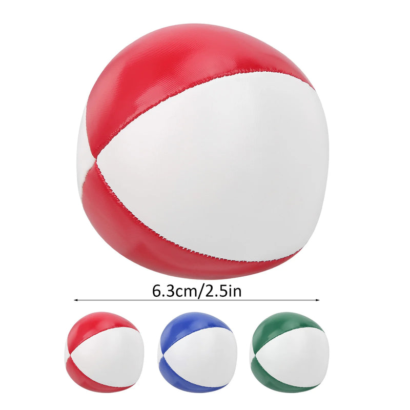 Load image into Gallery viewer, 3Pcs PU Thud Juggling Balls Set – Beginner-Friendly Circus Juggling Toy for Kids &amp; Adults
