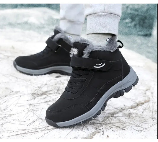 Men's High-Top Winter Mountaineering Snow Boots
