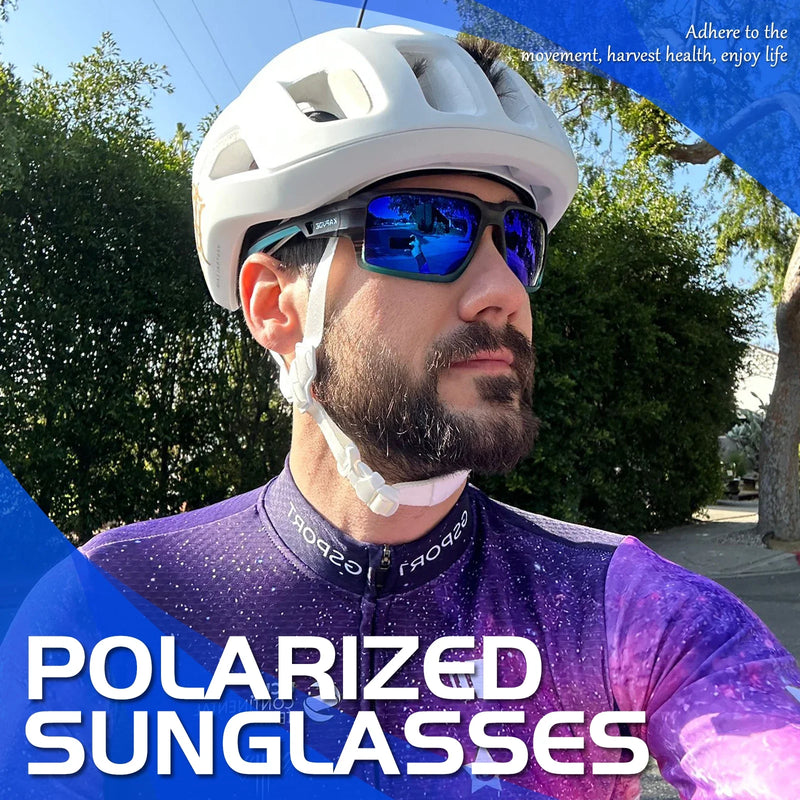 Load image into Gallery viewer, Kapvoe Polarized UV400 Cycling Sunglasses – Power Through Any Terrain
