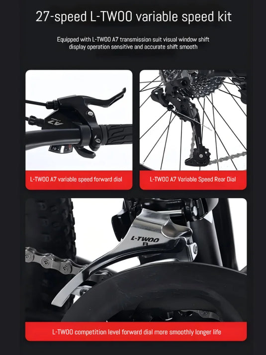 27.5-Inch Folding Mountain Bike – Off-Road, Shock-Absorbing Bicycle with Disc Brakes