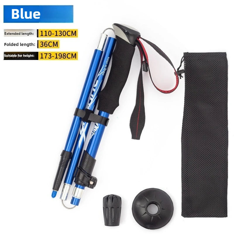 Load image into Gallery viewer, Foldable Hiking Sticks | Portable Trekking Pole for Camping &amp; Climbing
