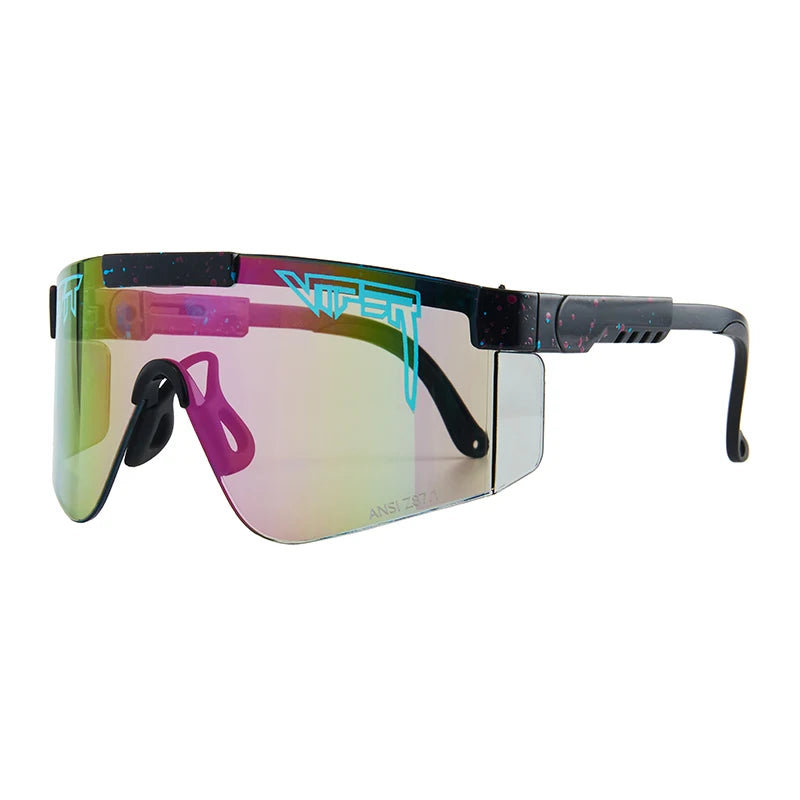 Load image into Gallery viewer, 2024 PIT Viper UV400 Cycling Sunglasses – Bold Performance for Outdoor Adventure
