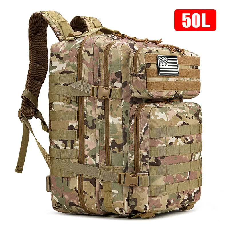 Load image into Gallery viewer, 30L/50L Tactical Backpack | Military Hiking Hunting Rucksack | Trekking Sport Bag
