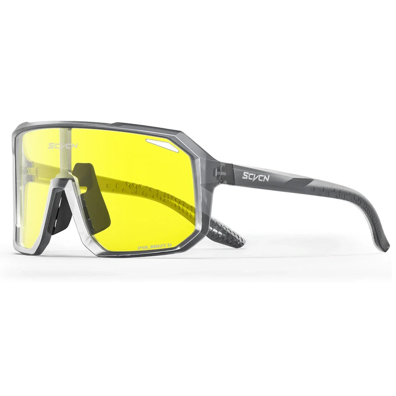 Load image into Gallery viewer, SCVCN Yellow Polarized UV400 Cycling Sunglasses – Precision Vision for Active Lifestyles

