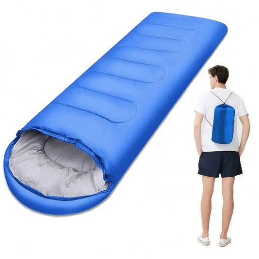 Hooded Envelope Sleeping Bag | Ultralight Windproof Anti-Splash | Men's