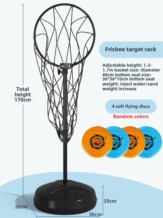 Professional Throwing Frisbee Rack – Elite Training Tool for Outdoor Competition and Team Building