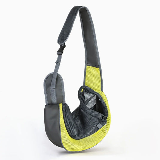 Pet Carrier Shoulder Bag Crossbody Mesh Sling for Small Dogs & Cats