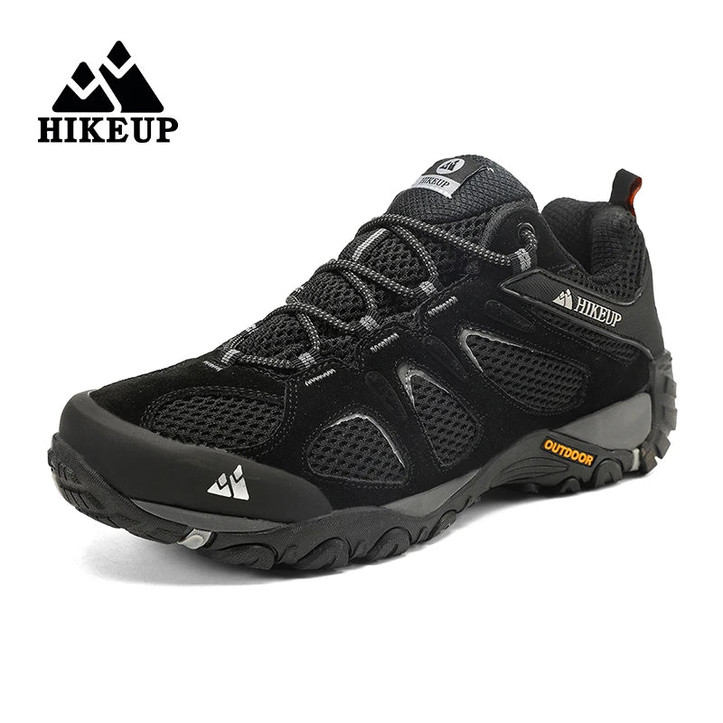 Load image into Gallery viewer, HIKEUP Men’s Breathable Splashproof Hiking Shoes – Versatile Mountain Climbing &amp; Hunting Sneakers
