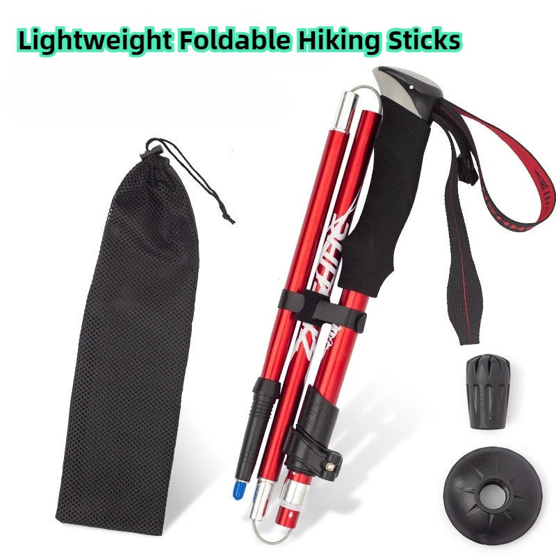 Load image into Gallery viewer, Foldable Hiking Sticks | Portable Trekking Pole for Camping &amp; Climbing
