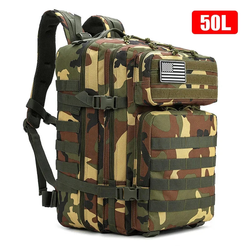 Load image into Gallery viewer, 30L/50L Tactical Backpack | Military Hiking Hunting Rucksack | Trekking Sport Bag
