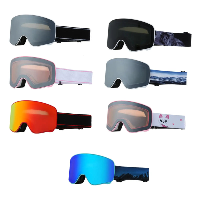 Load image into Gallery viewer, Ski Goggles with Adjustable Strap Winter Sports Snow Goggles for Men Women
