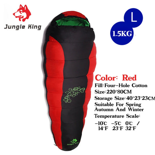 Lightweight Cotton Sleeping Bag | Waterproof 4-Season | Camping & Hiking