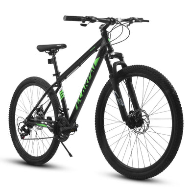 A27366 27-Inch Mountain Bike – 21-Speed | Lightweight Aluminum Frame, Suspension Fork, Mechanical Disc Brakes | Unisex MTB for Trail & Urban Riding