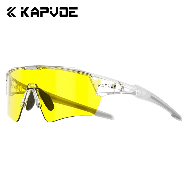 Load image into Gallery viewer, Kapvoe Photochromic Cycling Sunglasses – Adaptive Vision, Elevated Performance
