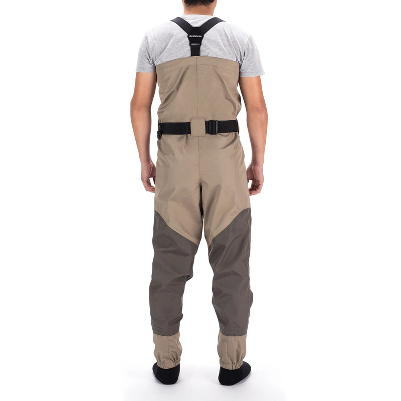 Load image into Gallery viewer, Bassdash Men Fishing Stocking Foot Wader Breathable Lightweight Chest and Waist Convertible For Hunting in 7 Sizes
