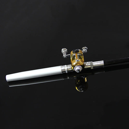 Portable Pen Fishing Rod With Reel Wheel Ultralight Telescopic Fishing Pole Mini Travel Pocket Rod Set Fishing Accessories