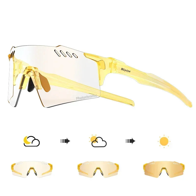 Load image into Gallery viewer, SCVCN Photochromic Cycling Sunglasses – Intelligent Vision for Every Adventure
