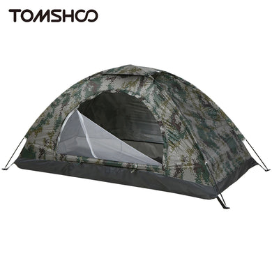 Tomshoo Ultralight 1–2 Person Camping Tent – Compact Shelter with UV Protection for Beach, Hiking, and Outdoor Adventures